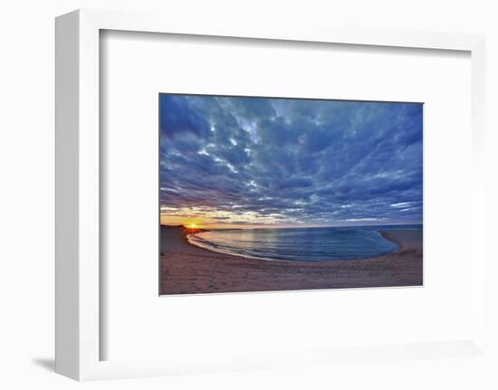 Sunset over Meadow Beach, Cape Cod National Seashore, Massachusetts-Jerry & Marcy Monkman-Framed Photographic Print