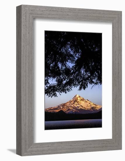 Sunset over Mount Hood, Oregon, USA-Art Wolfe-Framed Photographic Print