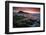 Sunset over Pedra Furada Rock Formation in Jericoacoara, Brazil-Alex Saberi-Framed Photographic Print