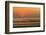 Sunset over Rippled Water-Sheila Haddad-Framed Photographic Print