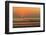 Sunset over Rippled Water-Sheila Haddad-Framed Photographic Print