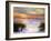Sunset over Robert Moses-Diane Romanello-Framed Art Print