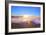 Sunset over Roque Bentayga, Gran Canaria, Canary Islands, Spain, Atlantic Ocean, Europe-Neil Farrin-Framed Photographic Print