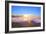 Sunset over Roque Bentayga, Gran Canaria, Canary Islands, Spain, Atlantic Ocean, Europe-Neil Farrin-Framed Photographic Print