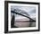 Sunset over Sagamore Bridge, Cape Cod Canal, Cape Cod, Massachussets, New England-Christian Kober-Framed Photographic Print