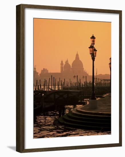 Sunset Over Santa Maria Della Salute, Venice, Veneto, Italy-Roy Rainford-Framed Photographic Print