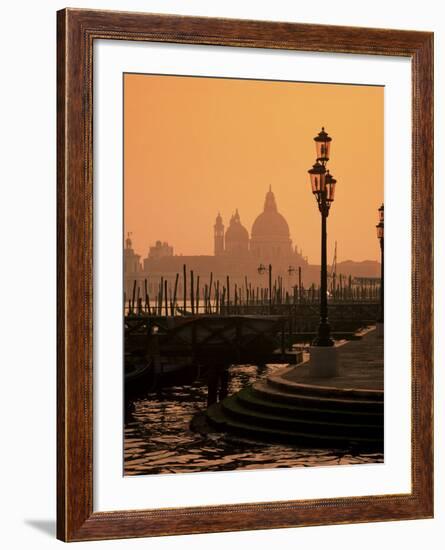 Sunset Over Santa Maria Della Salute, Venice, Veneto, Italy-Roy Rainford-Framed Photographic Print