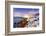 Sunset over Santorini-Maugli-l-Framed Premium Photographic Print