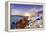 Sunset over Santorini-Maugli-l-Framed Premier Image Canvas