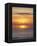 Sunset Over Sea, Costa Del Sol, Andalucia (Andalusia), Spain, Mediterranean-Michael Busselle-Framed Premier Image Canvas