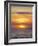 Sunset Over Sea, Costa Del Sol, Andalucia (Andalusia), Spain, Mediterranean-Michael Busselle-Framed Photographic Print