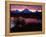 Sunset Over Snake River, Oxbow Bend, Grand Teton National Park, USA-Carol Polich-Framed Premier Image Canvas