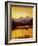 Sunset Over St. Mary Lake in Glacier National Park-Darrell Gulin-Framed Photographic Print