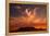 Sunset over Table Mountain-Charles O'Rear-Framed Premier Image Canvas