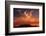 Sunset over Table Mountain-Charles O'Rear-Framed Photographic Print