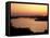 Sunset over Table Rock Lake near Kimberling City, Missouri, USA-Gayle Harper-Framed Premier Image Canvas