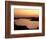 Sunset over Table Rock Lake near Kimberling City, Missouri, USA-Gayle Harper-Framed Photographic Print