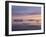 Sunset over tabular and glacial ice near Snow Hill Island, Weddell Sea, Antarctica-Michael Nolan-Framed Photographic Print