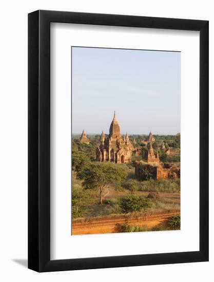 Sunset over Temples of Bagan, Myanmar-Harry Marx-Framed Photographic Print