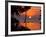 Sunset Over Thailand in the Aftermath of the Tsunami, in Phuket, Thailand-null-Framed Photographic Print