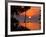 Sunset Over Thailand in the Aftermath of the Tsunami, in Phuket, Thailand-null-Framed Photographic Print