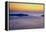 Sunset Over the Aegean Sea in Santorini Greece-null-Framed Stretched Canvas
