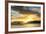 Sunset over the Beach, Nacula Island, Yasawa, Fiji, South Pacific-Michael Runkel-Framed Photographic Print