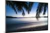 Sunset over the Beach, Naviti, Yasawa, Fiji, South Pacific-Michael Runkel-Mounted Photographic Print