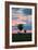 Sunset over the Cerrado Landscape and Palm Trees-Alex Saberi-Framed Photographic Print