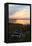Sunset over the Channel 1-Alan Hausenflock-Framed Premier Image Canvas