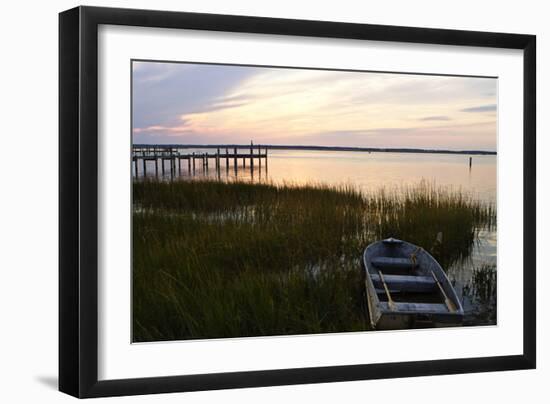 Sunset over the Channel 4-Alan Hausenflock-Framed Photographic Print