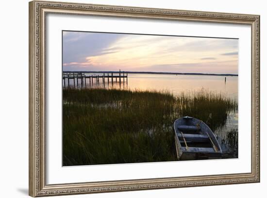 Sunset over the Channel 4-Alan Hausenflock-Framed Photographic Print