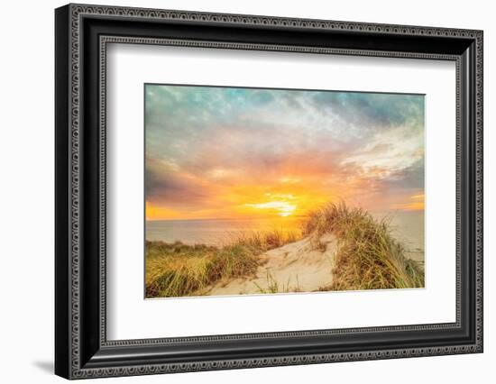 Sunset over The Dunes-Brooke T. Ryan-Framed Photographic Print