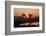 Sunset over the Okavango Delta, Botswana, Africa-Sergio Pitamitz-Framed Photographic Print