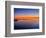 Sunset over the outer harbor of Reykjavik, Reykjavik, Iceland-null-Framed Photographic Print