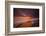 Sunset over the Pacific Ocean in Carlsbad, Ca-Andrew Shoemaker-Framed Photographic Print