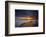 Sunset over the Pacific Ocean in Carlsbad, Ca-Andrew Shoemaker-Framed Photographic Print