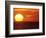 Sunset Over the Pacific-Mitch Diamond-Framed Photographic Print