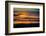 Sunset over the Painted Desert from Pintado Point in Petrified Forest National Park, Arizona-Jerry Ginsberg-Framed Photographic Print