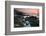 Sunset over the Rocks in Jericoacoara, Brazil-Alex Saberi-Framed Photographic Print