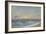 Sunset over the Sea, 1900 (Oil on Board)-William Pye-Framed Premium Giclee Print