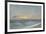 Sunset over the Sea, 1900 (Oil on Board)-William Pye-Framed Giclee Print