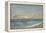 Sunset over the Sea, 1900 (Oil on Board)-William Pye-Framed Premier Image Canvas