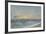 Sunset over the Sea, 1900 (Oil on Board)-William Pye-Framed Giclee Print