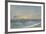 Sunset over the Sea, 1900 (Oil on Board)-William Pye-Framed Giclee Print