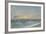 Sunset over the Sea, 1900 (Oil on Board)-William Pye-Framed Giclee Print