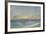 Sunset over the Sea, 1900 (Oil on Board)-William Pye-Framed Giclee Print