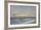 Sunset over the Sea, 1900 (Oil on Board)-William Pye-Framed Giclee Print