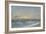 Sunset over the Sea, 1900 (Oil on Board)-William Pye-Framed Giclee Print