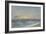 Sunset over the Sea, 1900 (Oil on Board)-William Pye-Framed Giclee Print